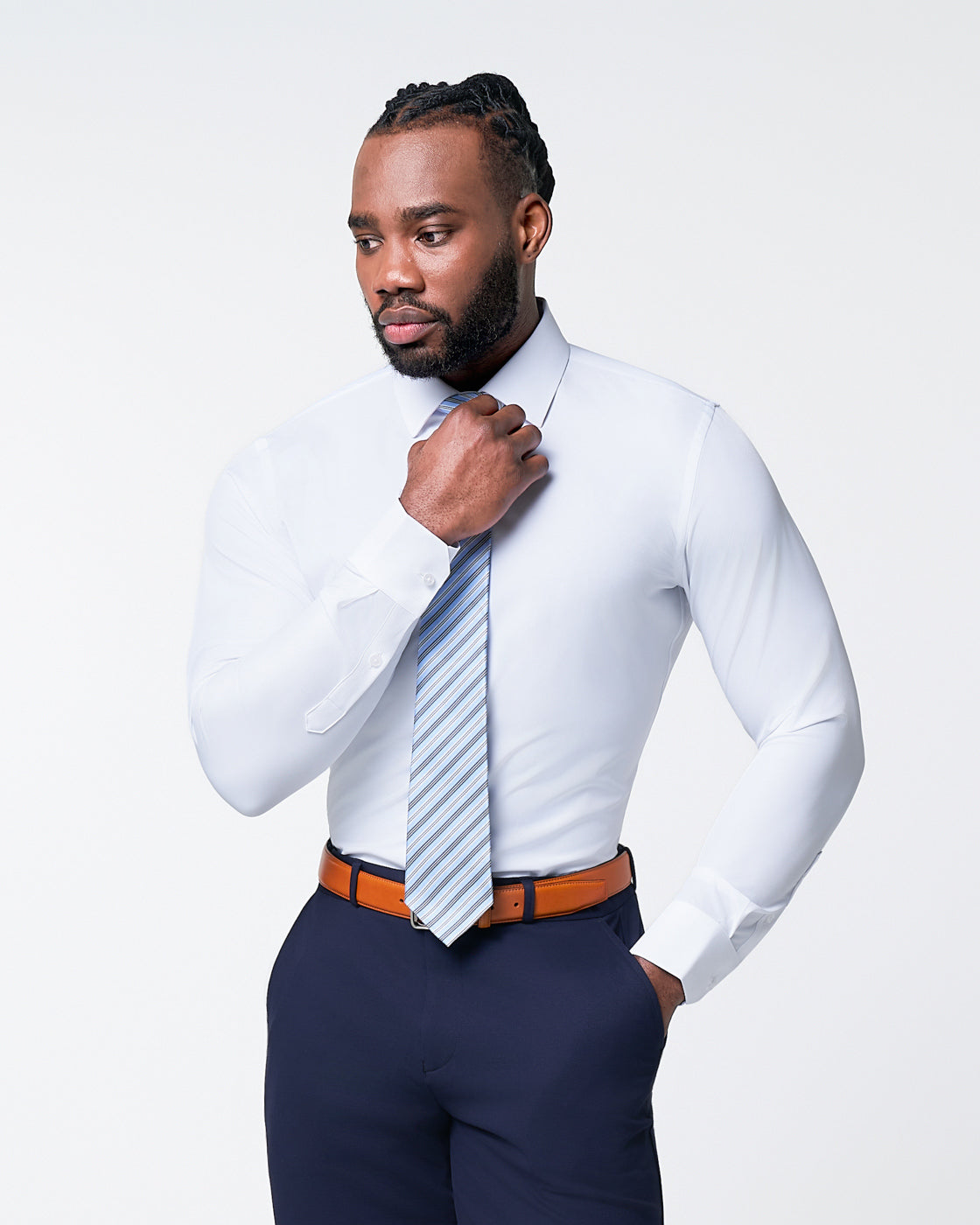 State & Liberty - "The Springer" Solid White