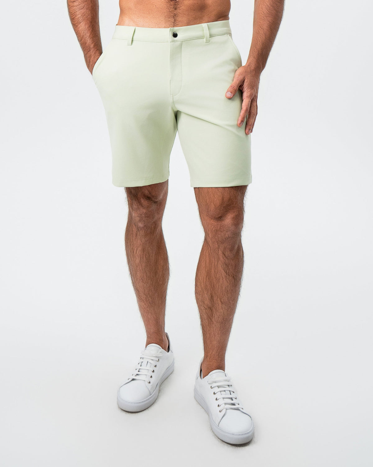 State & Liberty - Athletic Fit Shorts - Mint Green