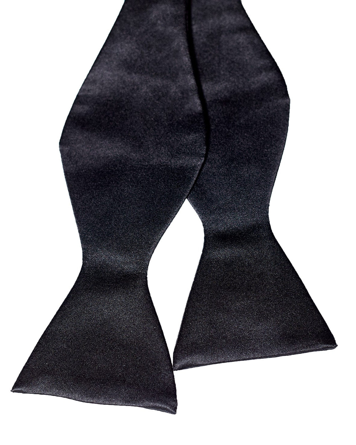 State & Liberty - Black Silk Bowtie