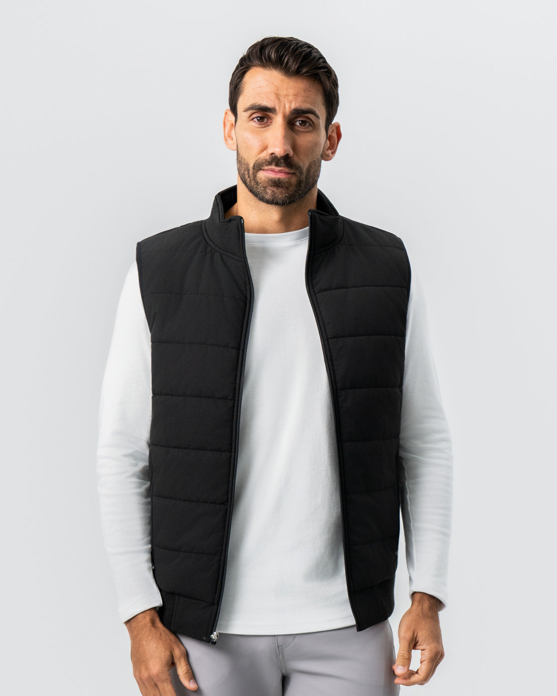 State & Liberty - Down Vest - Black
