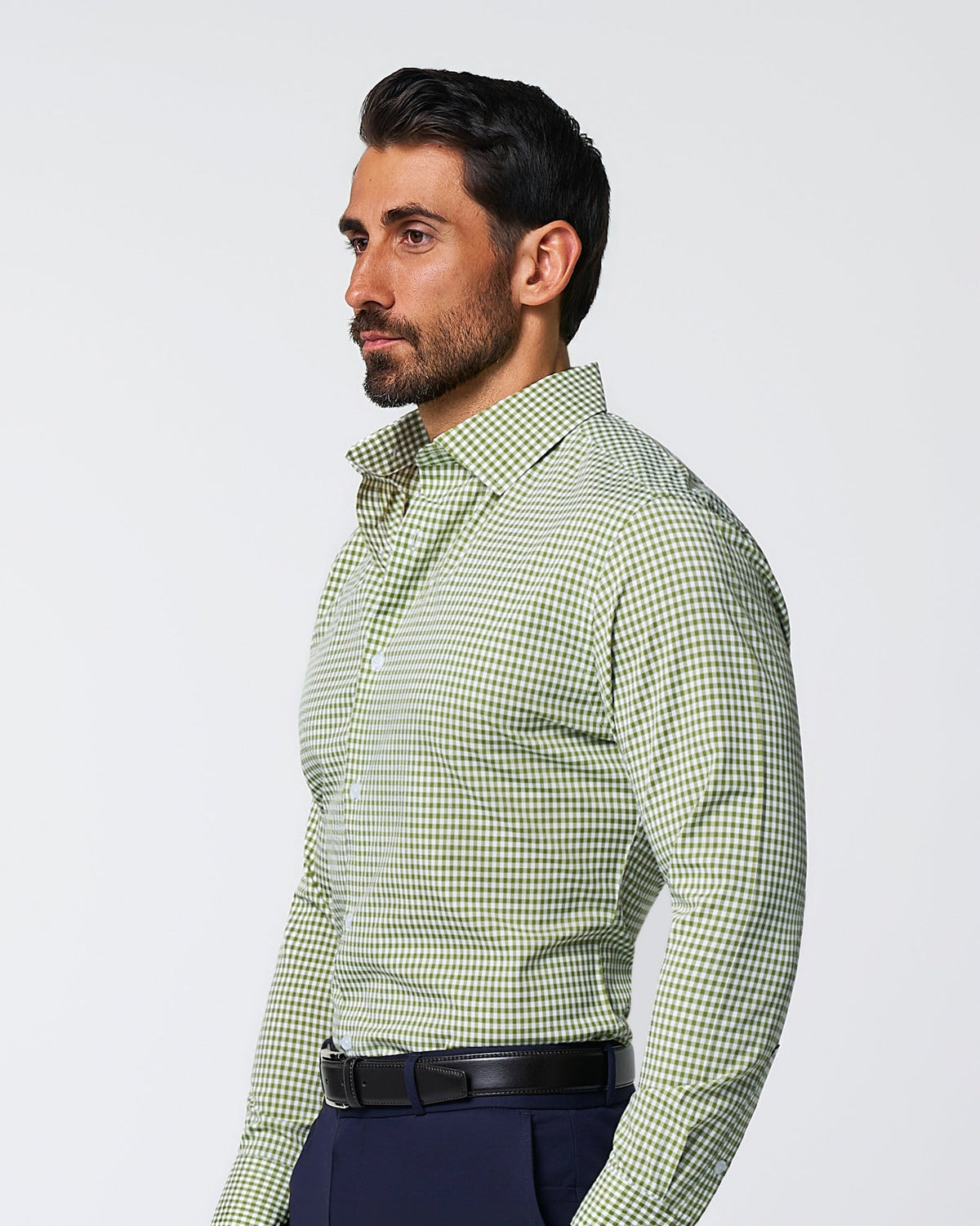 State & Liberty - "The Dallas" Green Gingham