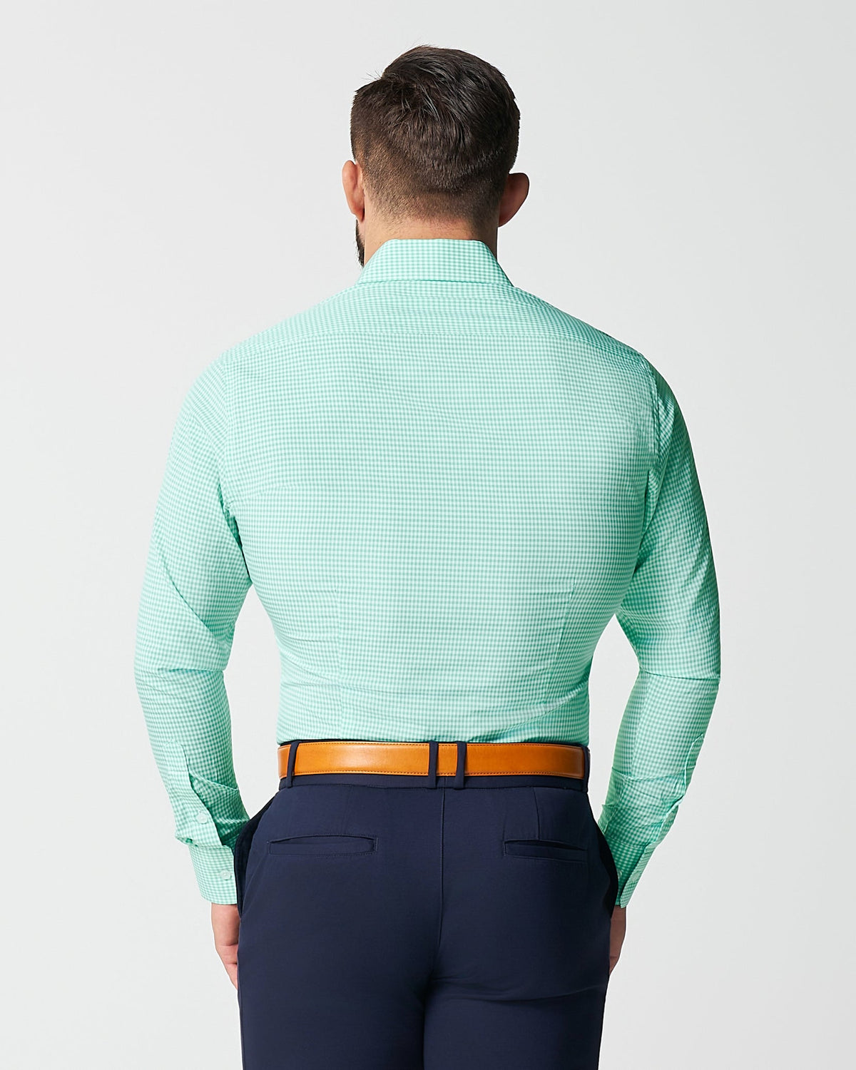 State & Liberty - "The Charley" Mint Green Gingham