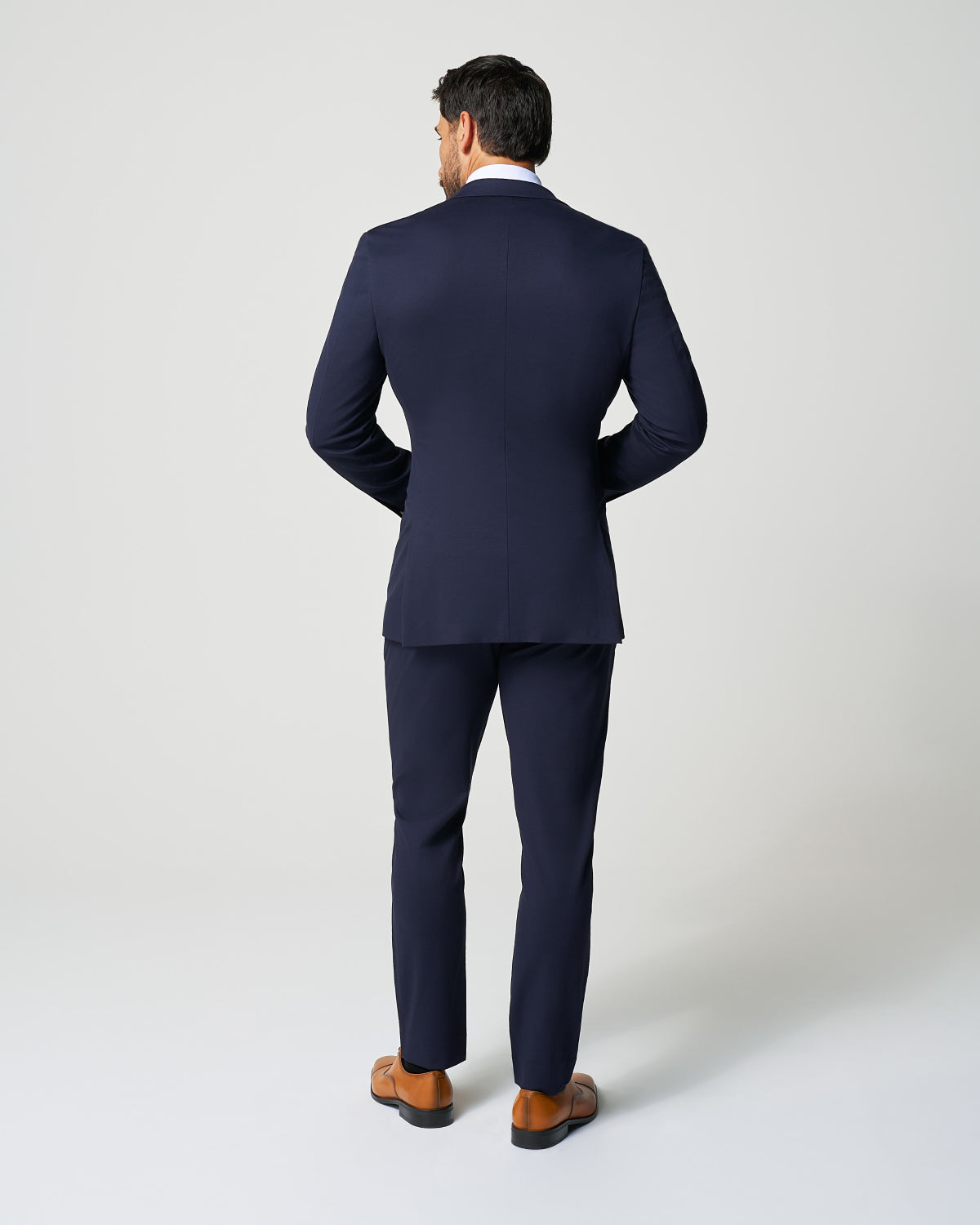 State & Liberty - Athletic Fit Stretch Suit - Navy
