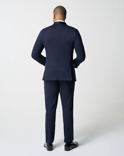 State & Liberty - Athletic Fit Stretch Tuxedo - Navy with Shawl Lapel