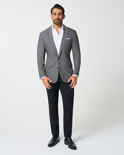 State & Liberty - Athletic Fit Stretch Blazer - Heathered Grey