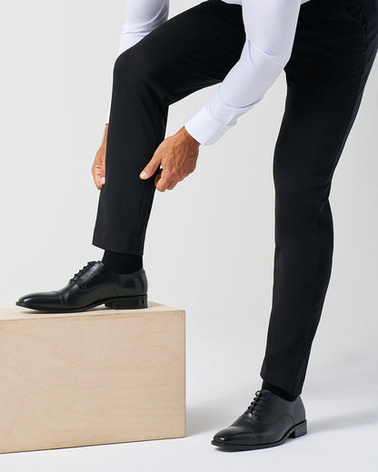 State & Liberty - Athletic Fit Stretch Suit Pants - Black