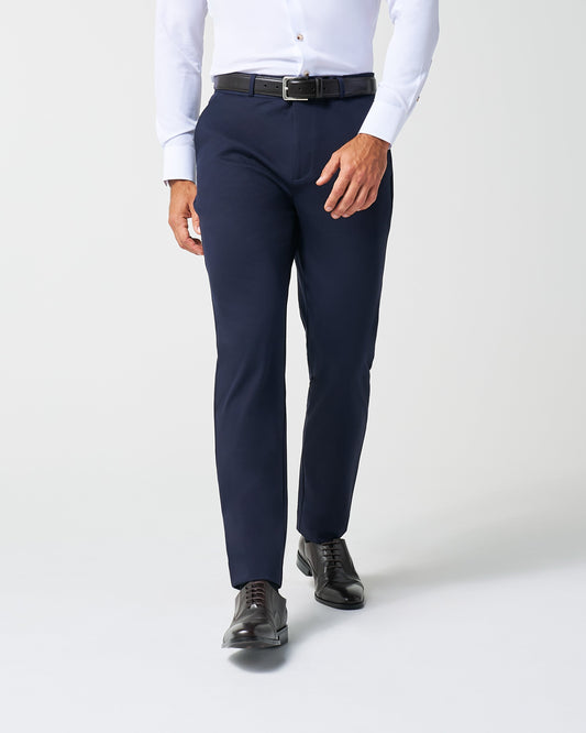 State & Liberty - Athletic Fit Stretch Suit Pants - Navy