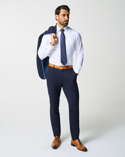 State & Liberty - Athletic Fit Stretch Suit Pants - Navy