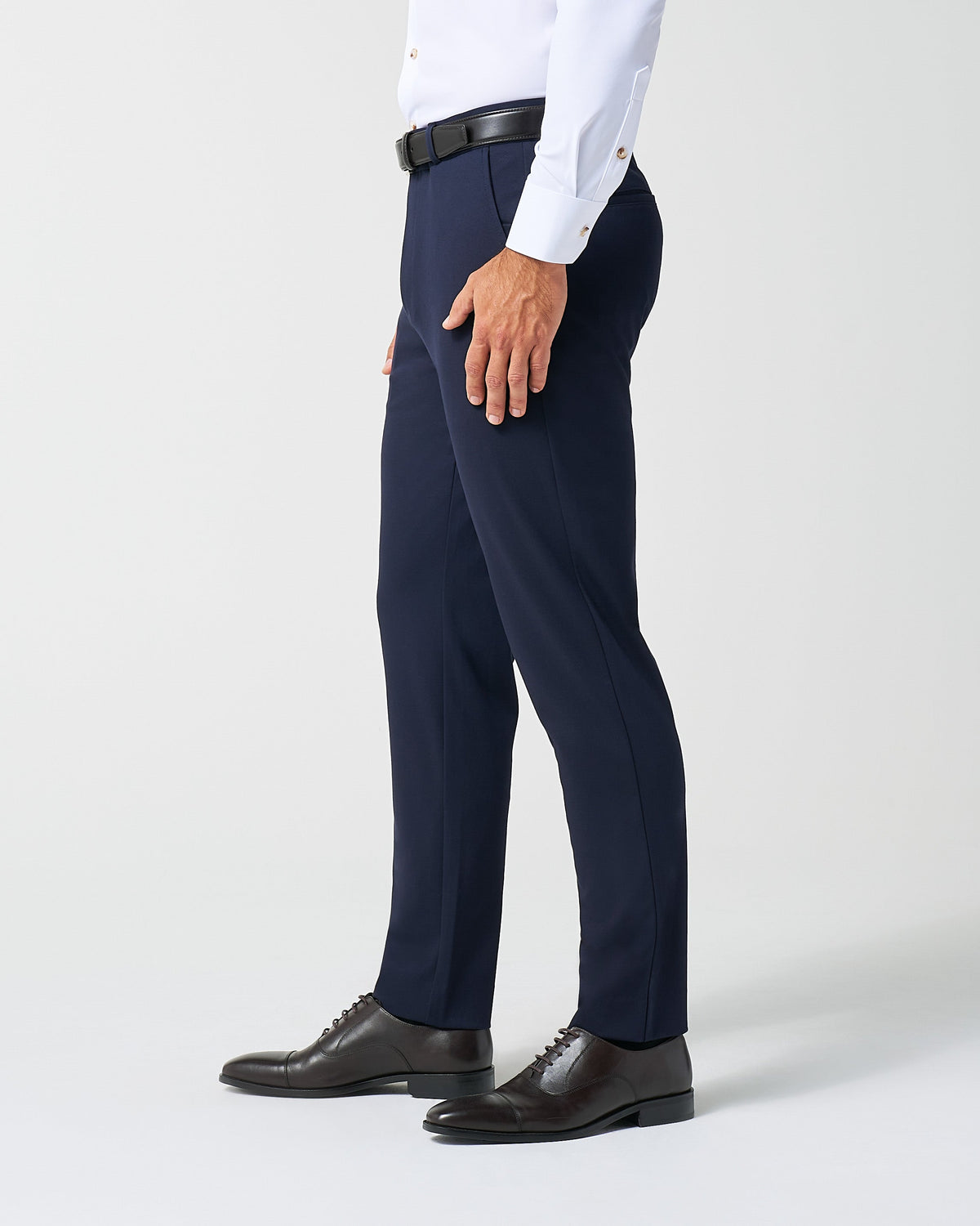 State & Liberty - Athletic Fit Stretch Suit Pants - Navy