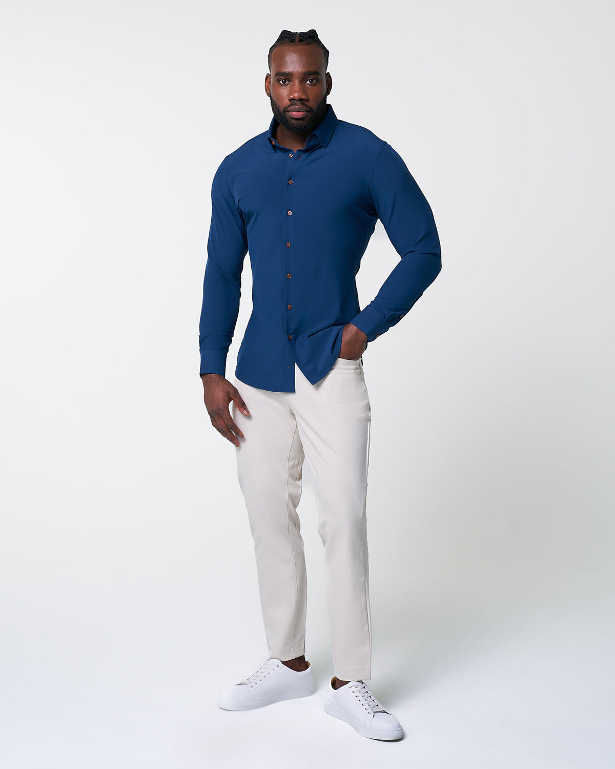 State & Liberty - "The Howard" Solid Navy