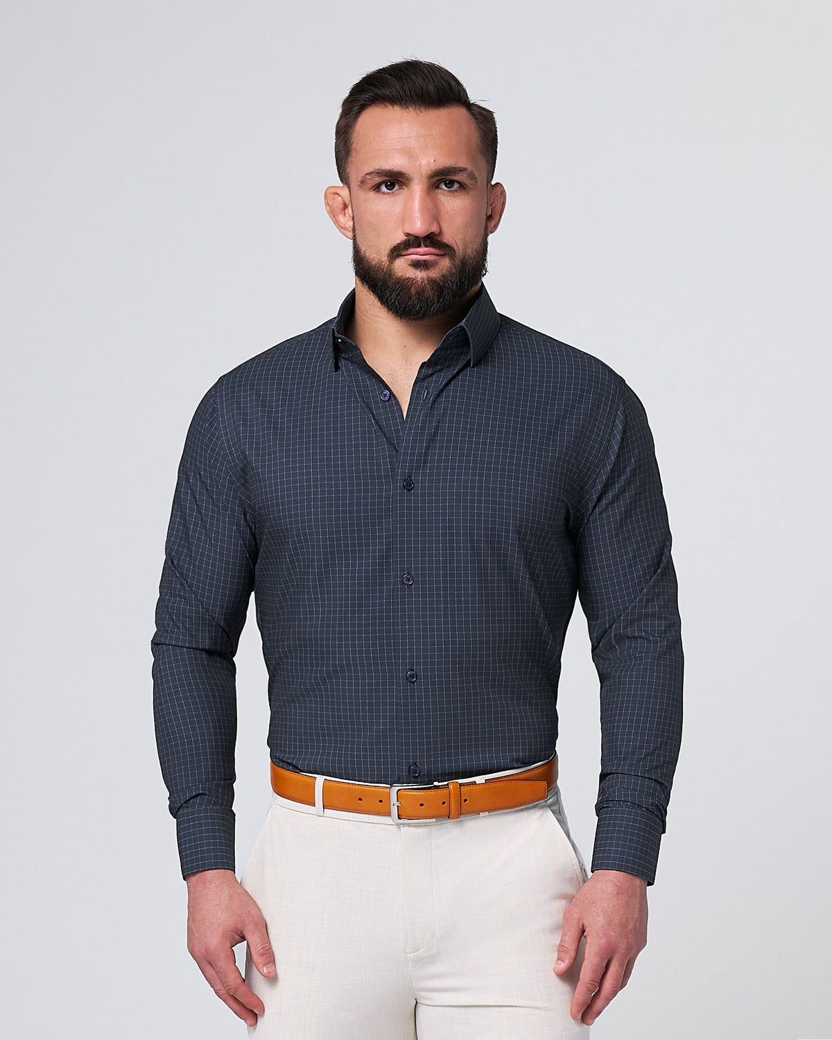 State & Liberty - "The Lakewood" White Small Windowpane