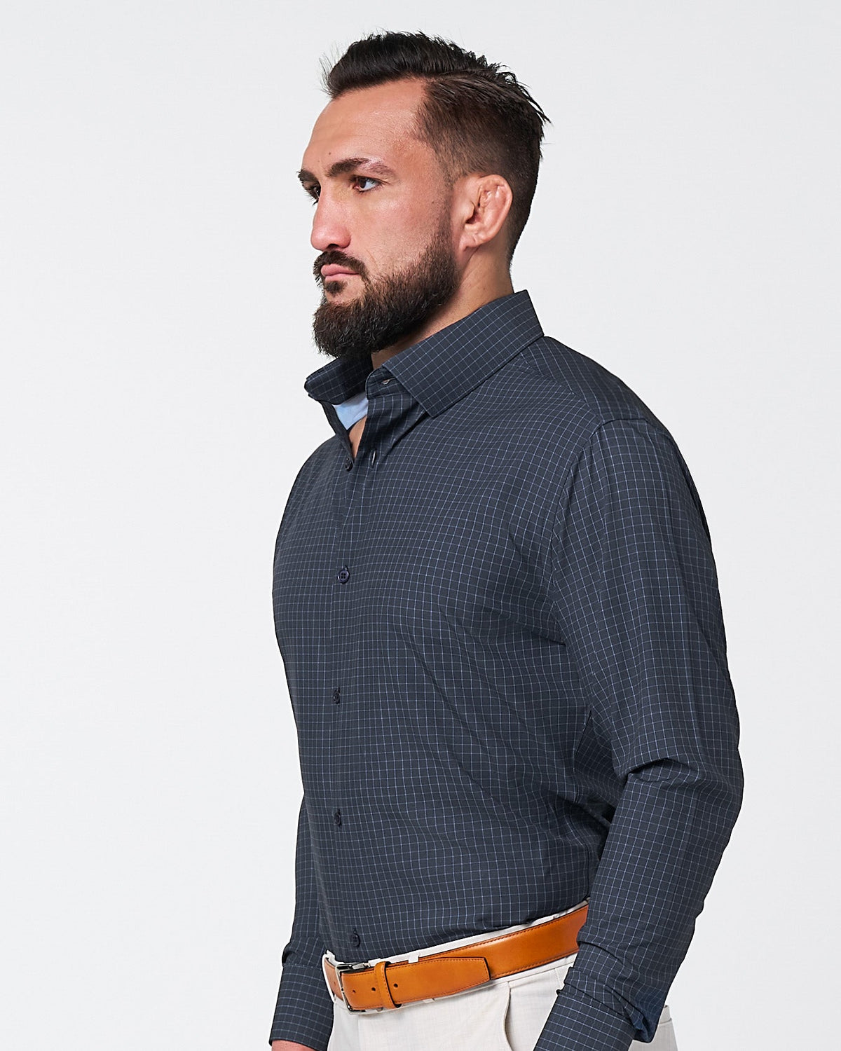 State & Liberty - "The Lakewood" White Small Windowpane