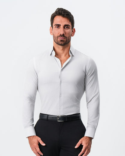 State & Liberty - "The Johnny" Mini Grey Dot Print