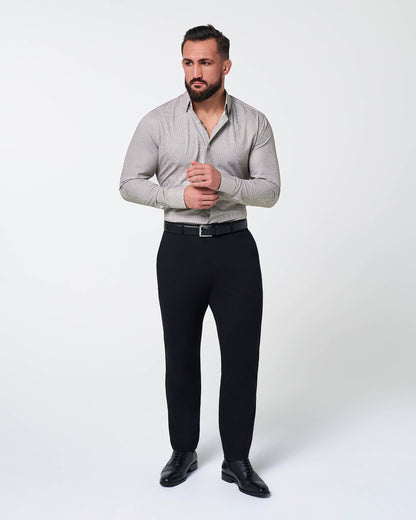 State & Liberty - "The Vancouver" Brown Houndstooth