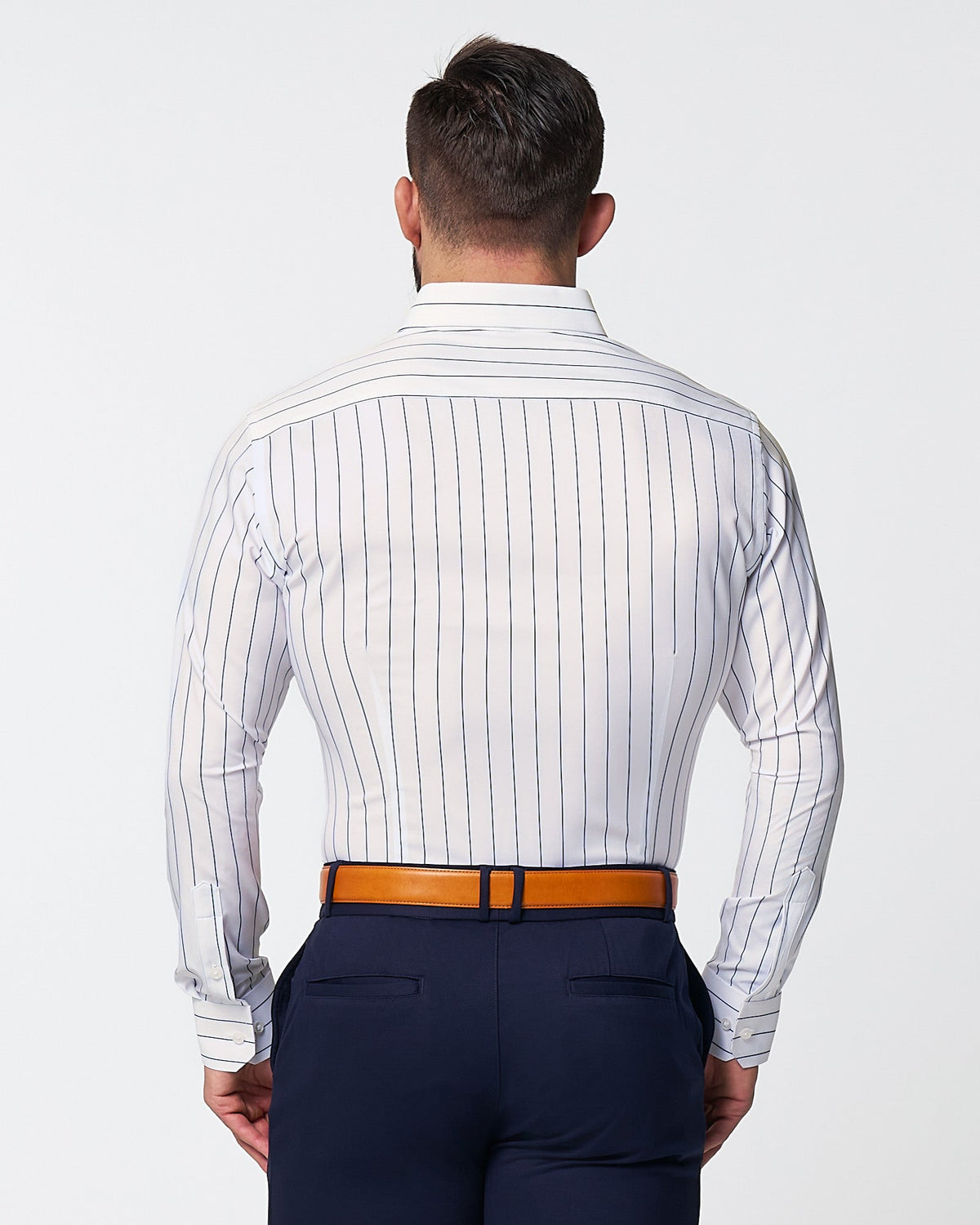 State & Liberty - "The Cape" Wide Navy Stripe