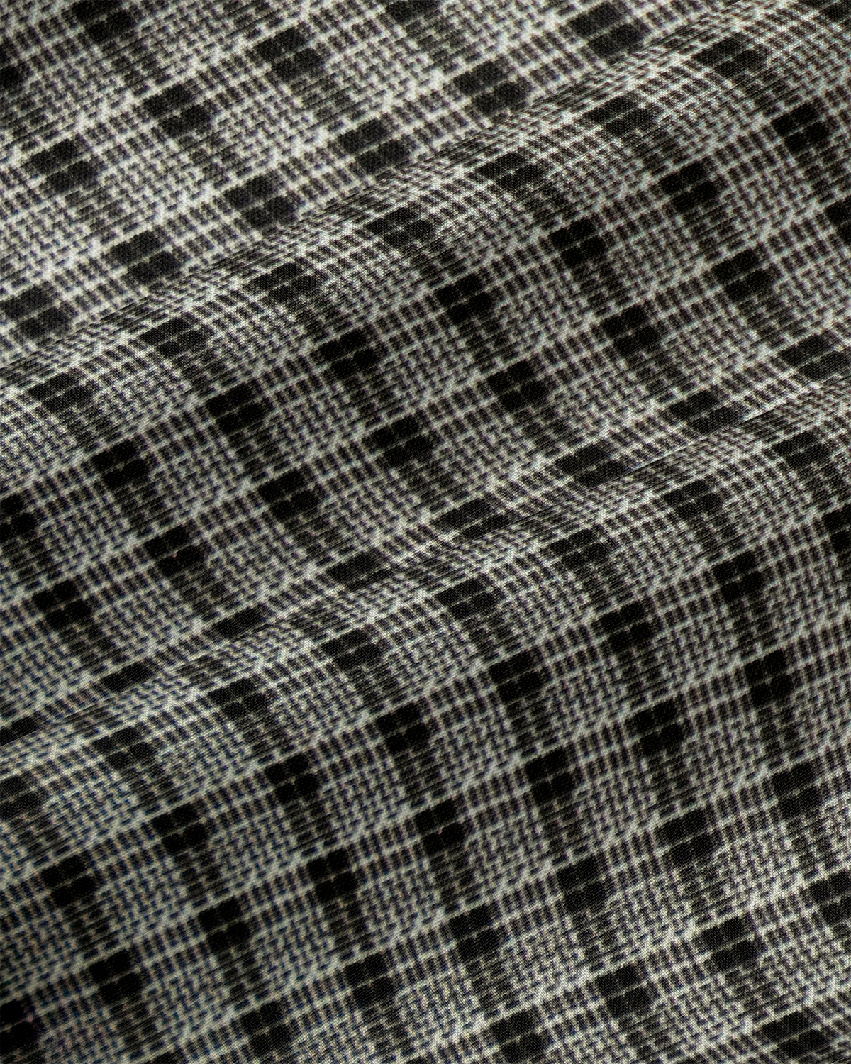 State & Liberty - "The Mantle" White & Black Plaid