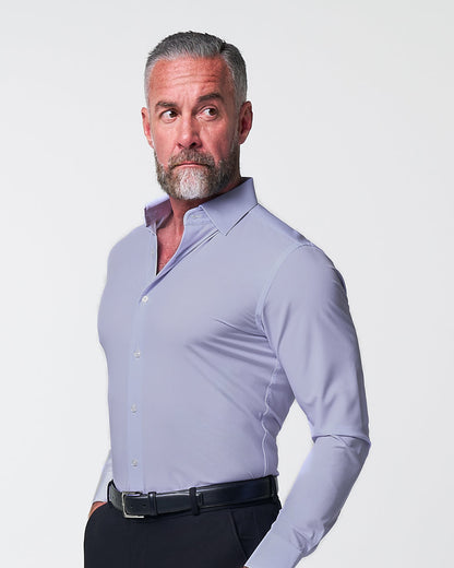 State & Liberty - "The Melrose" Light Purple Weave