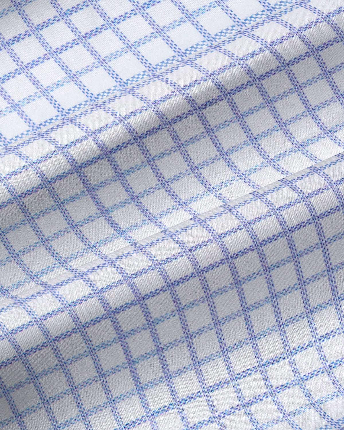State & Liberty - "The Baxter" Blue Mini Line Patterned Windowpane
