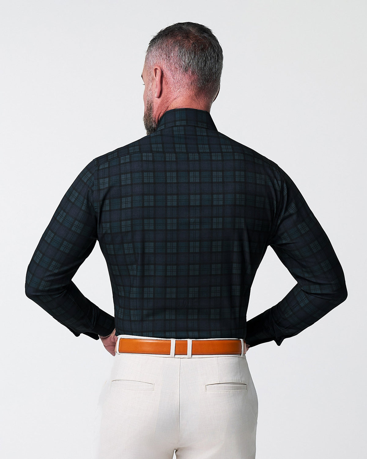 State & Liberty - "The York" Navy, Black & Olive Plaid