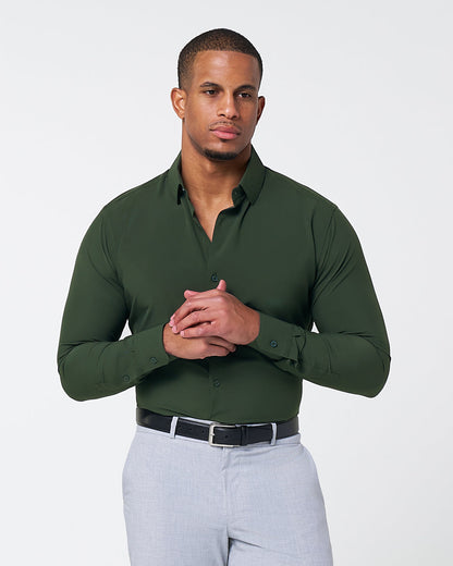 State & Liberty - "The Kelce" Solid Dark Olive Green
