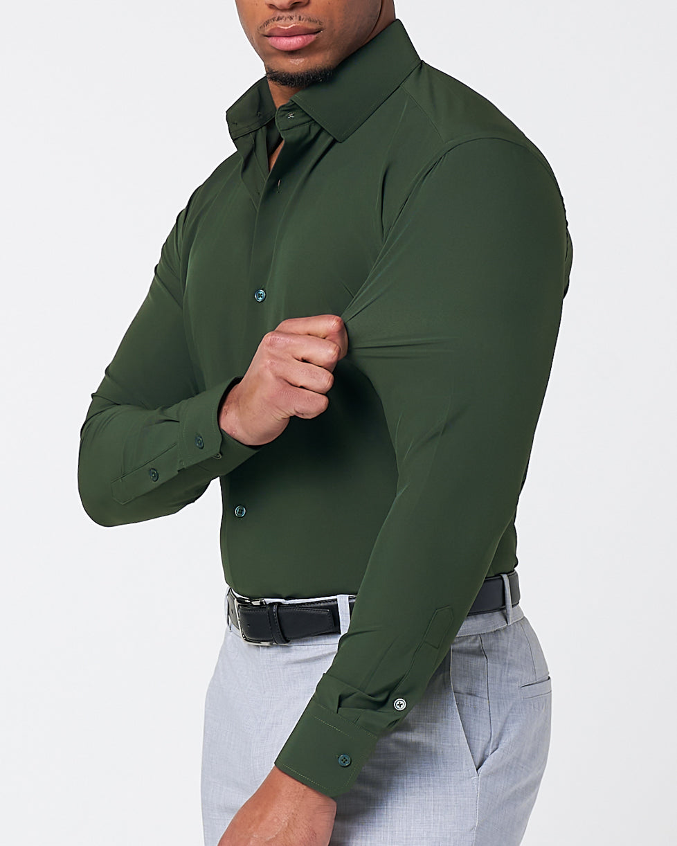 State & Liberty - "The Kelce" Solid Dark Olive Green