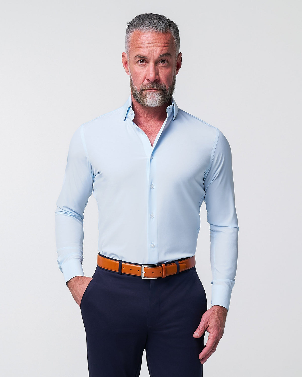 State & Liberty - "The Javier" Pale Blue