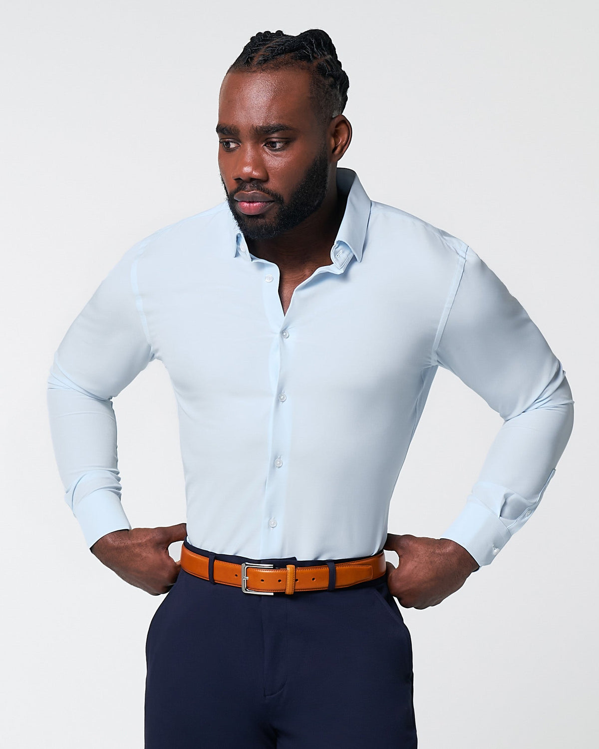 State & Liberty - "The Javier" Pale Blue