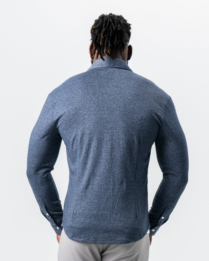 State & Liberty - Patch Pocket Button Down - Navy