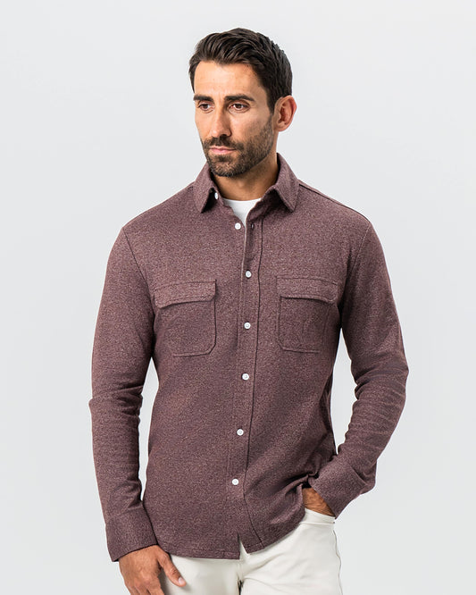 State & Liberty - Patch Pocket Button Down - Brown