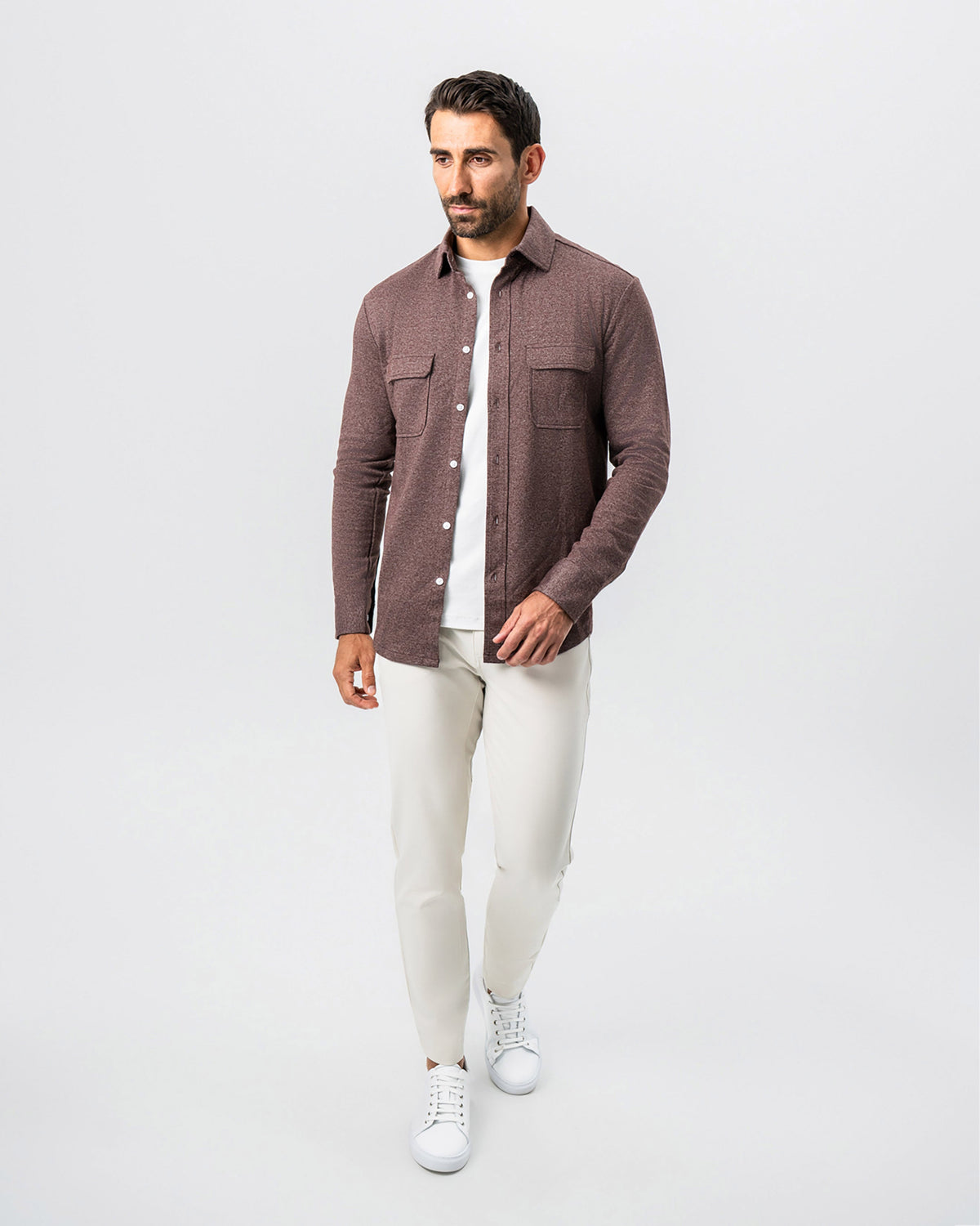 State & Liberty - Patch Pocket Button Down - Brown