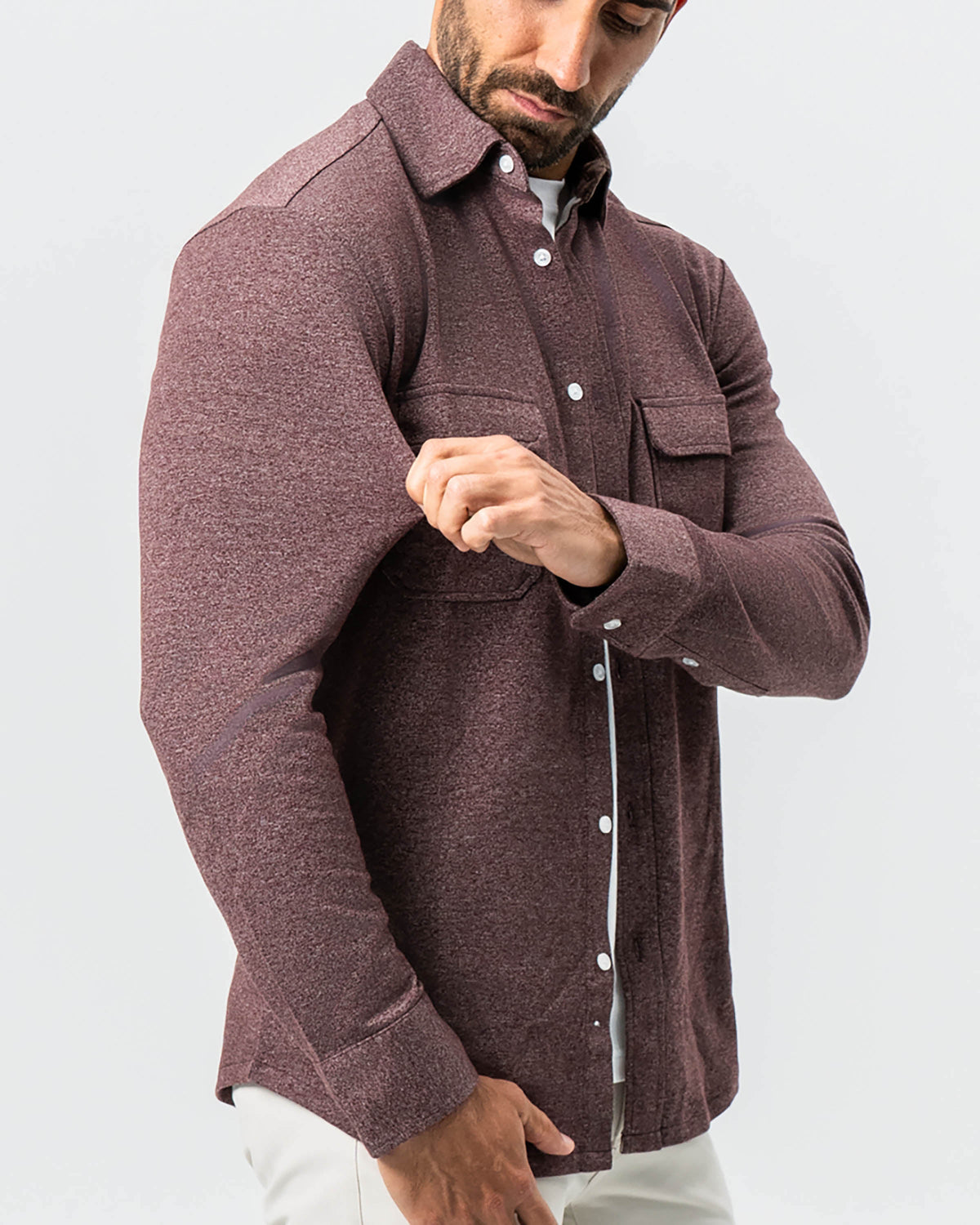 State & Liberty - Patch Pocket Button Down - Brown