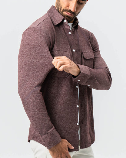 State & Liberty - Patch Pocket Button Down - Brown