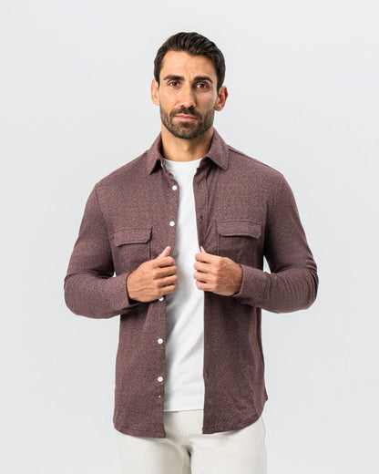 State & Liberty - Patch Pocket Button Down - Brown