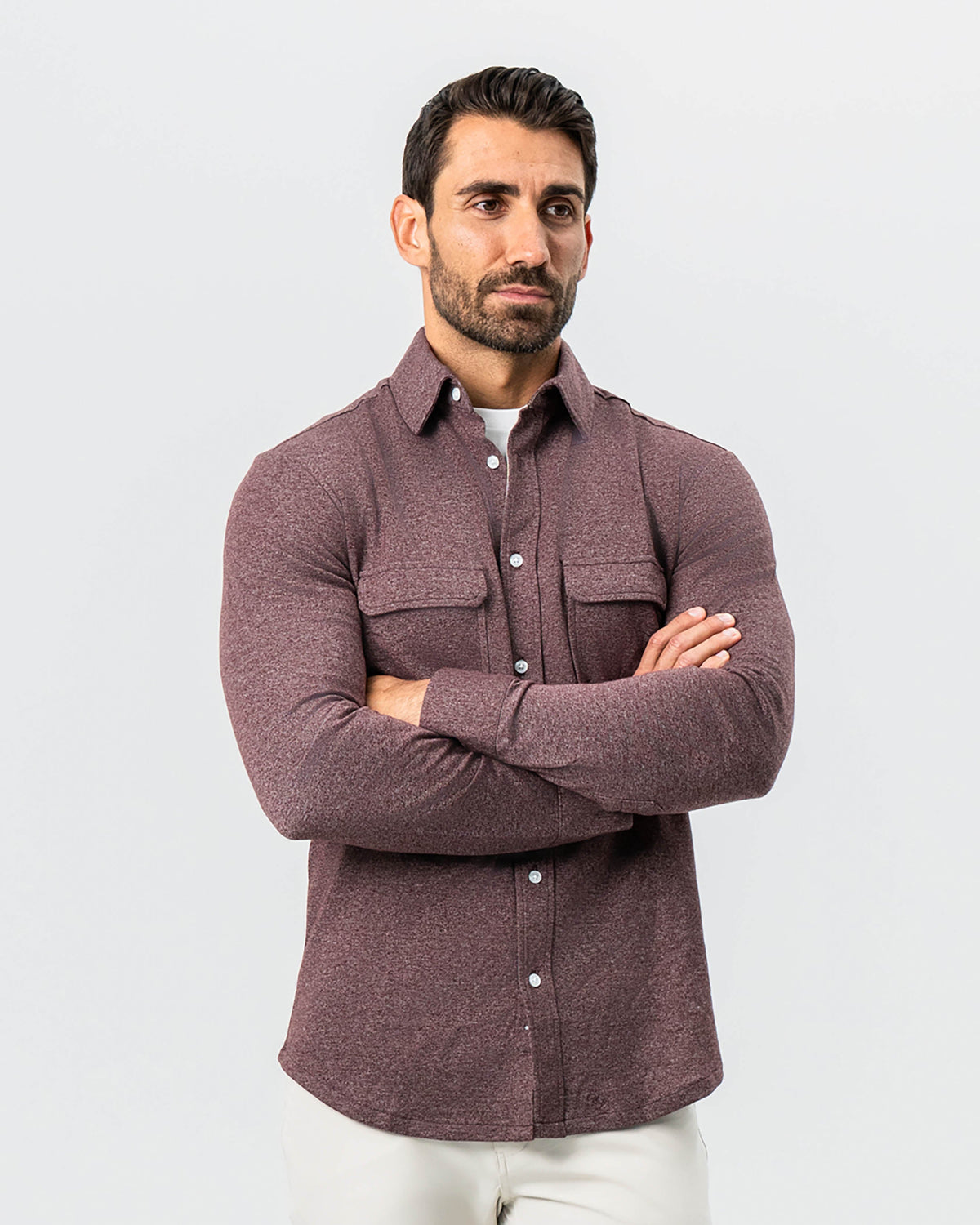 State & Liberty - Patch Pocket Button Down - Brown
