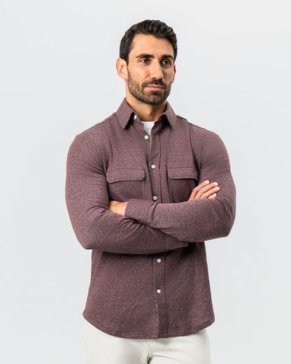 State & Liberty - Patch Pocket Button Down - Brown