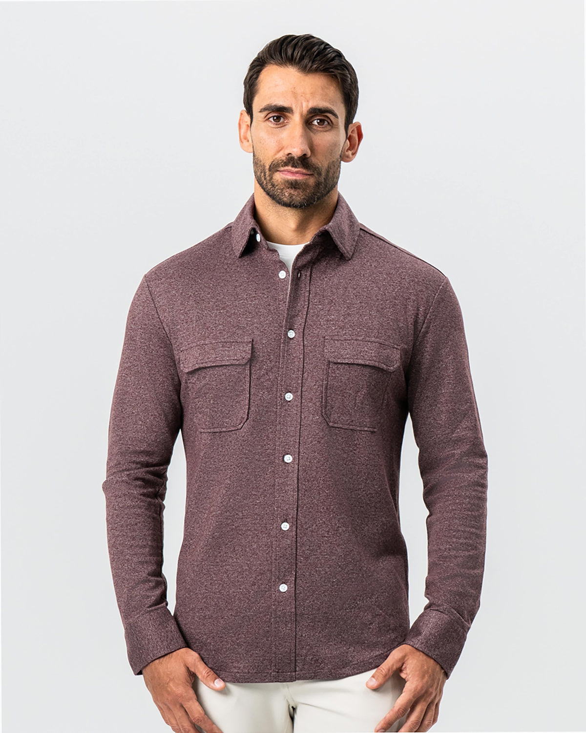 State & Liberty - Patch Pocket Button Down - Brown