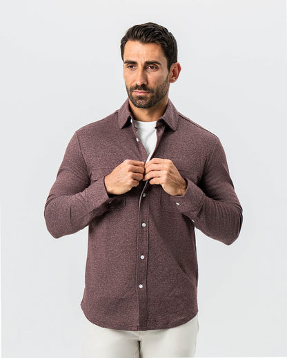 State & Liberty - Patch Pocket Button Down - Brown