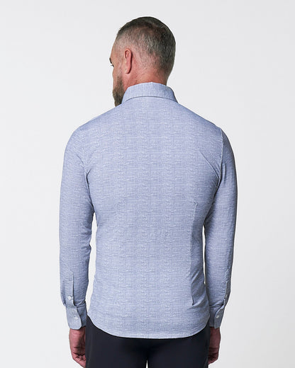 State & Liberty - "The Storm" Sport Shirt - Navy Linen