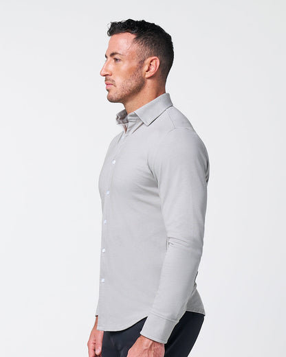State & Liberty - "The Omaha" Sandstone Pique Button Down