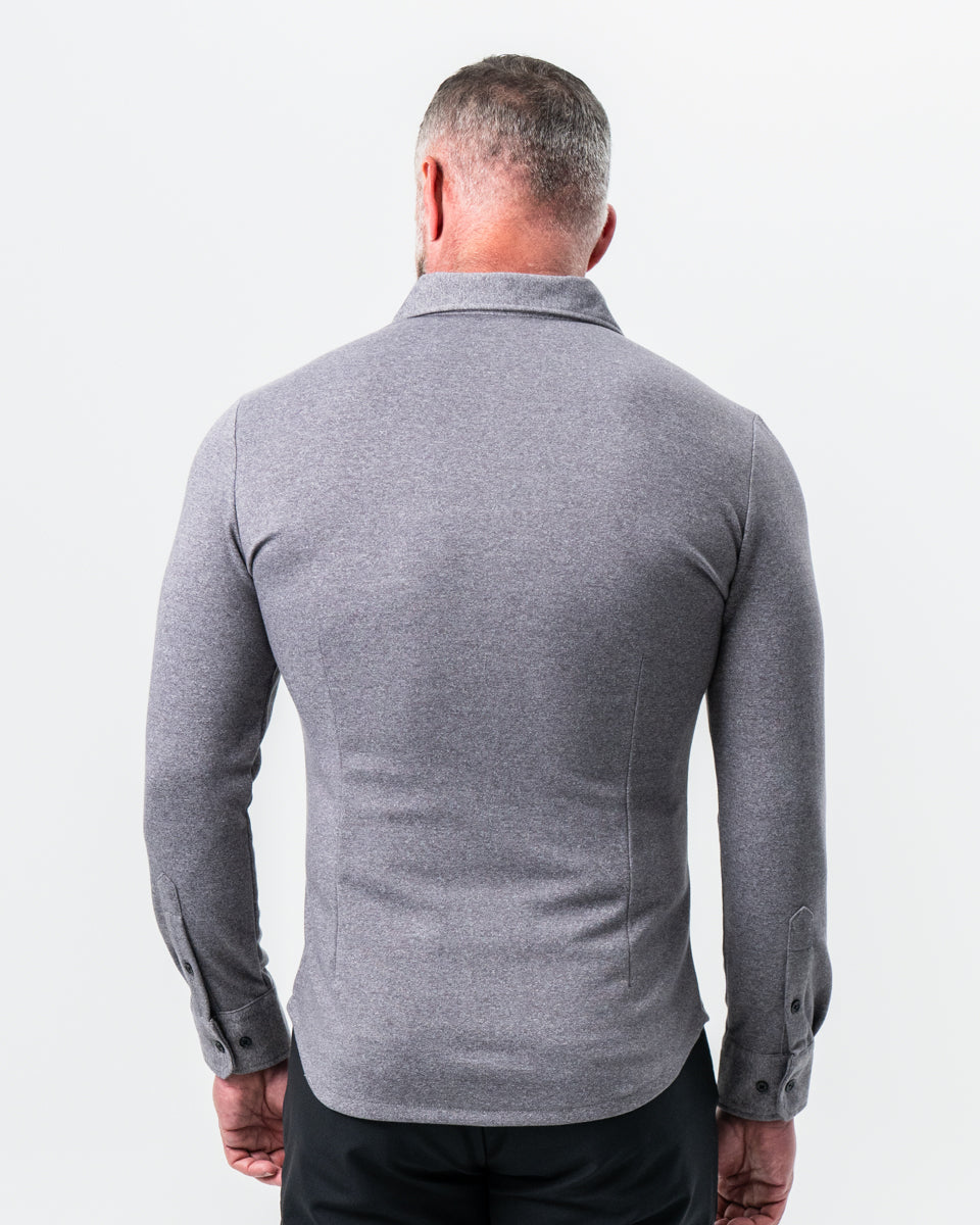 State & Liberty - "The Onyx" Charcoal Button Down