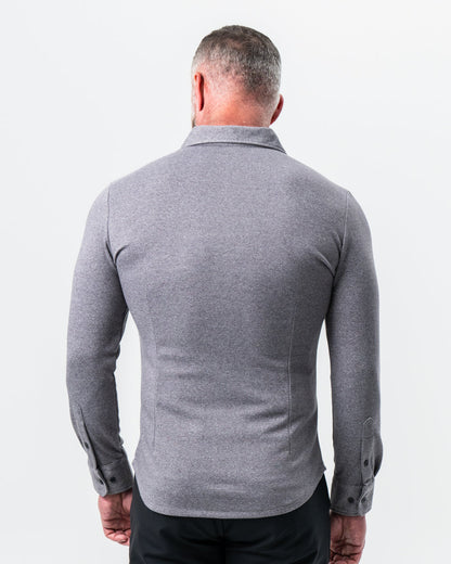 State & Liberty - "The Onyx" Charcoal Button Down