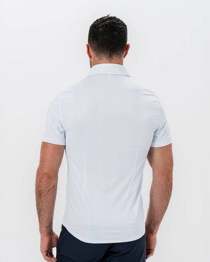 State & Liberty - "The Rio" Light Blue Pinstripe