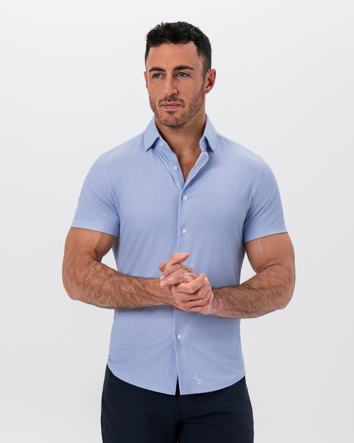 State & Liberty - "The Cabo" Light Blue Weave