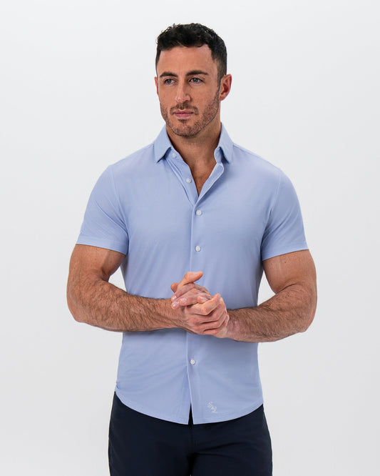State & Liberty - "The Cabo" Light Blue Weave