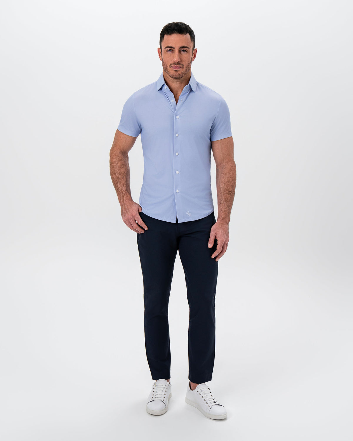 State & Liberty - "The Cabo" Light Blue Weave