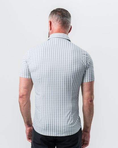 State & Liberty - "The Strudwick" Light Olive & White Check