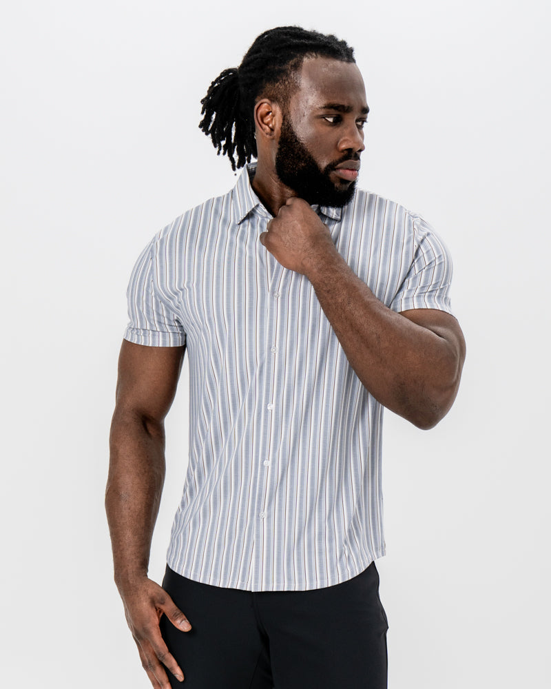 State & Liberty - "The Montana" Bengal Mini Stripe