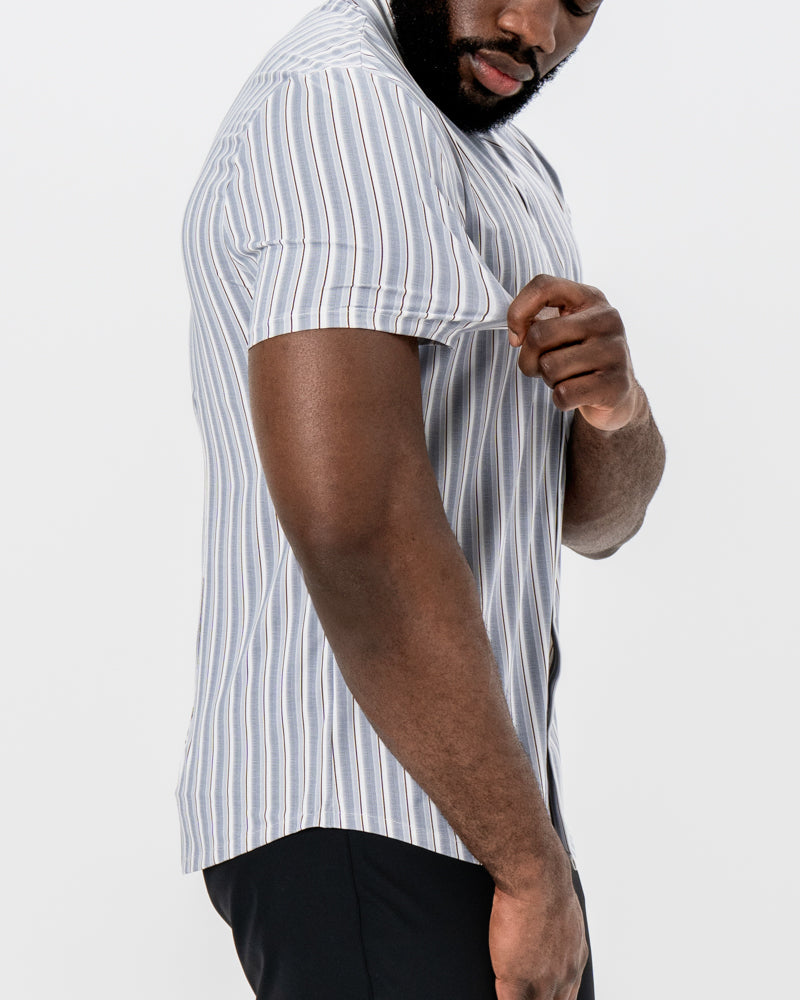 State & Liberty - "The Montana" Bengal Mini Stripe