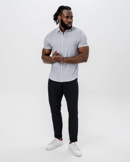 State & Liberty - "The Montana" Bengal Mini Stripe