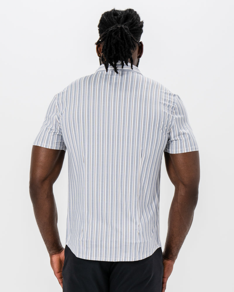 State & Liberty - "The Montana" Bengal Mini Stripe
